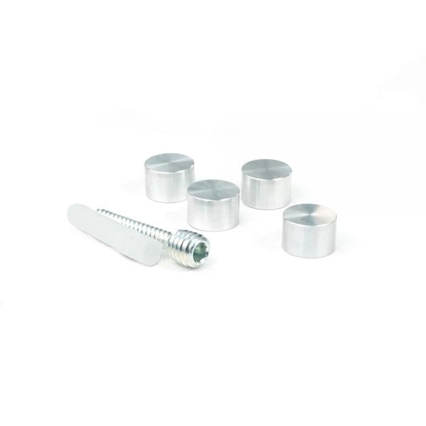 Simply Standoffs Round Standoffs, Aluminum Bright OEMK-FM50AL - main